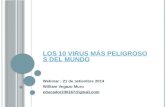 Los 10 virus más peligrosos del mundo