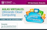 Aulas Virtuales gestionadas en Cloud Computing