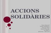 Accions solidàries