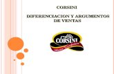 Pibamour 2010   cafe corsini - diferenciacion y argumentos de ventas
