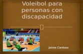Voleibol para personas con discapacidad