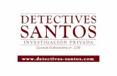DETECTIVES SANTOS - Presentación de Servicios Profesionales