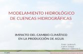 Laderach P - Modelacion Hidrologica y Cambio Climatico