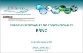 Energías Renovables No Convencionales ERNC, Roberto Corvalán