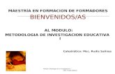 Presentacion modulo investigacion i