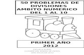 50 problemas de division ambito numerico hasta el 10