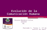Evolucion de la Comunicacion Humana. Parte 1 tarea 1