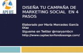 Diseña campaña de marketing social en cuatro pasos