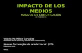 IMPACTO DE LOS MEDIOS MASIVOS