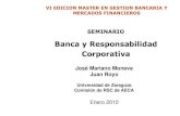 Banca y Responsabilidad Corporativa