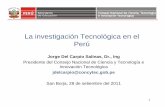 La investigacin tecnolgica_en_el_per_concytec