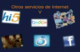 Otros servicios de Internet V