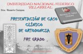 Presentación de caso clínico   - nestor tafur chavez - ORTODONCIA - odontologia - universidad nacional federico villarrel