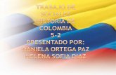 Historia de colombia daniela y sofia