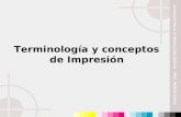 Terminologia y Conceptos de Impresión