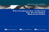 Participación infantil en procesos electorales