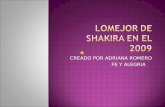 Shakira 2009