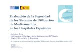 Evaluación de Sistemas de Utilización de Medicamentos en Hospitales Españoles