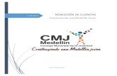 Rendición de cuentas Consejo Municipal de Juventud -Medellín CMJ