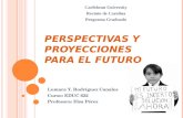 Perspectivas y proyecciones para el futuro