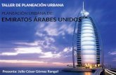 Planeación Urbana Emiratos Árabes Unidos Master Plan
