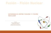 Fusion y fision