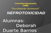 Nefrotoxicidad de farmacos