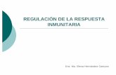 Regulación de la Respuesta Inmunitaria Parte II
