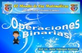 3  Operaciones Binarias