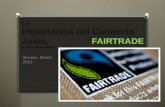 La Importancia del Comercio Justo: Ejemplo Fair Trade (Reino Unido)