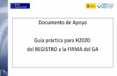 20141024_Infoday regional H2020_Legal y financiero_Guía práctica para H2020