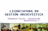Normas de Descripción Archivística