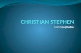 Christian Stephen   Escenografia