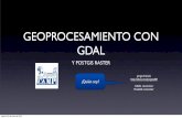 Geocamp 2013 - Geoprocesamiento con GDAL y PostGIS Raster