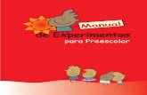 1.Manual de experimentos  para Preescolar.
