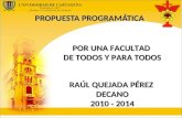 Propuesta Programatica 2010 2014