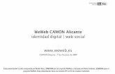 WeWeb Alicante - Contextualización