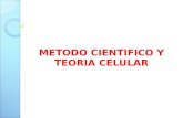 Método científico y teoría celular