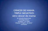 Cancer de mama triple negativo