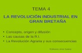 Revolución Industrial y Agraria
