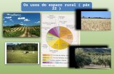 A agricultura en España. Os usos do espazo rural