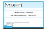 Estándares regulados y voluntarios de carbono