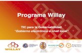 Gobierno electrónico y programa Willay en Perú