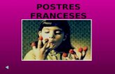 Postres franceses