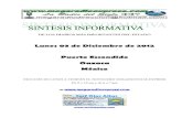 Sintesis informativa 03 12 2012