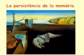 Dalí: Persistència de la memòria