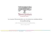 Taller 4. Lab innovacion social colaborativa: Crowdfunding