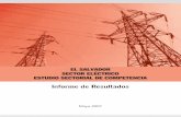 Informe de resultados - Estudio del sector eléctrico