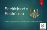 Electricidad y electr³nica - certificado Montaje y Reparaci³n de Sistemas Microinformticos