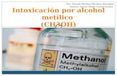 Intoxicación por alcohol metílico